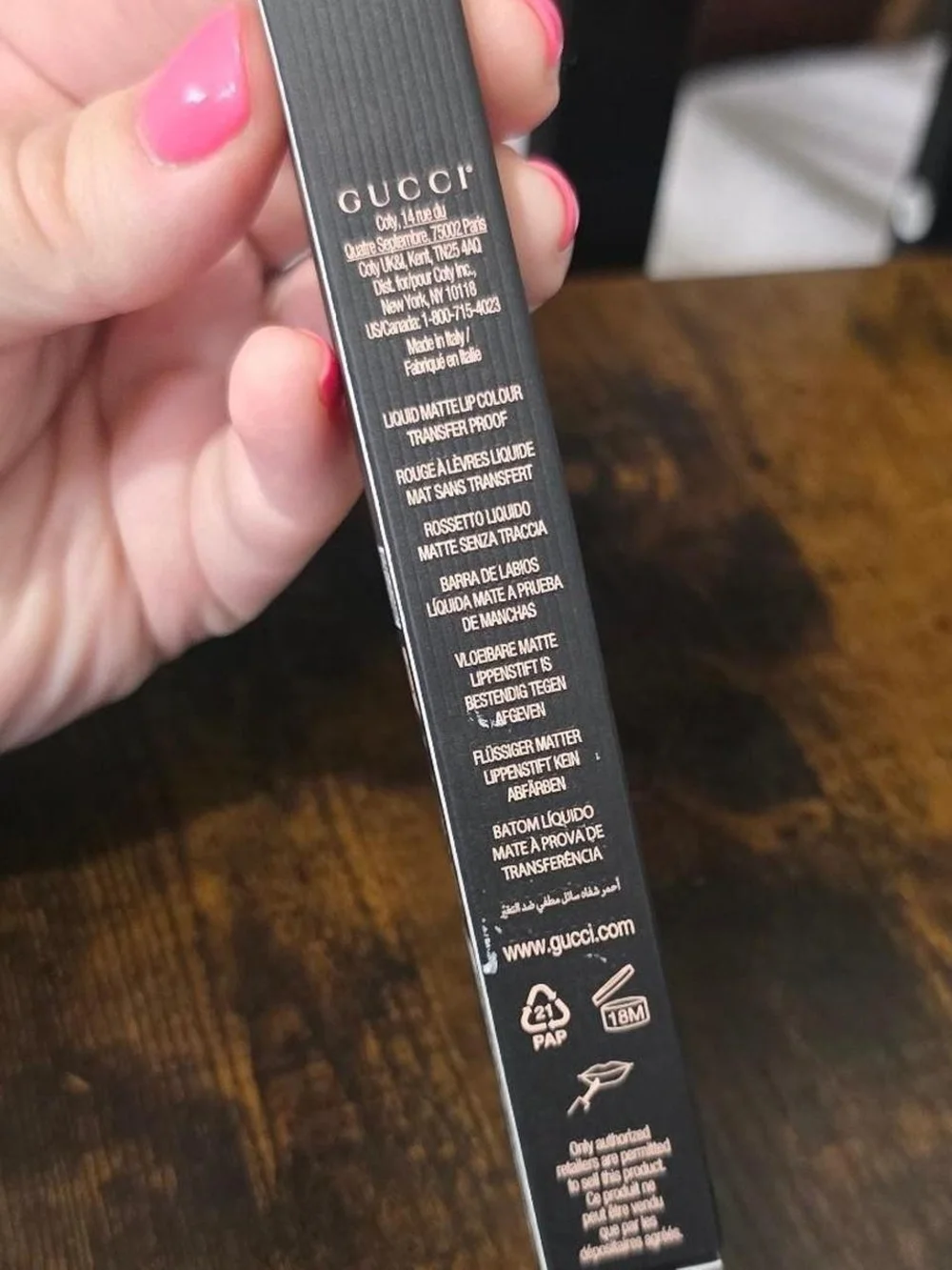 Gucci Liquid Matte Lip Colour